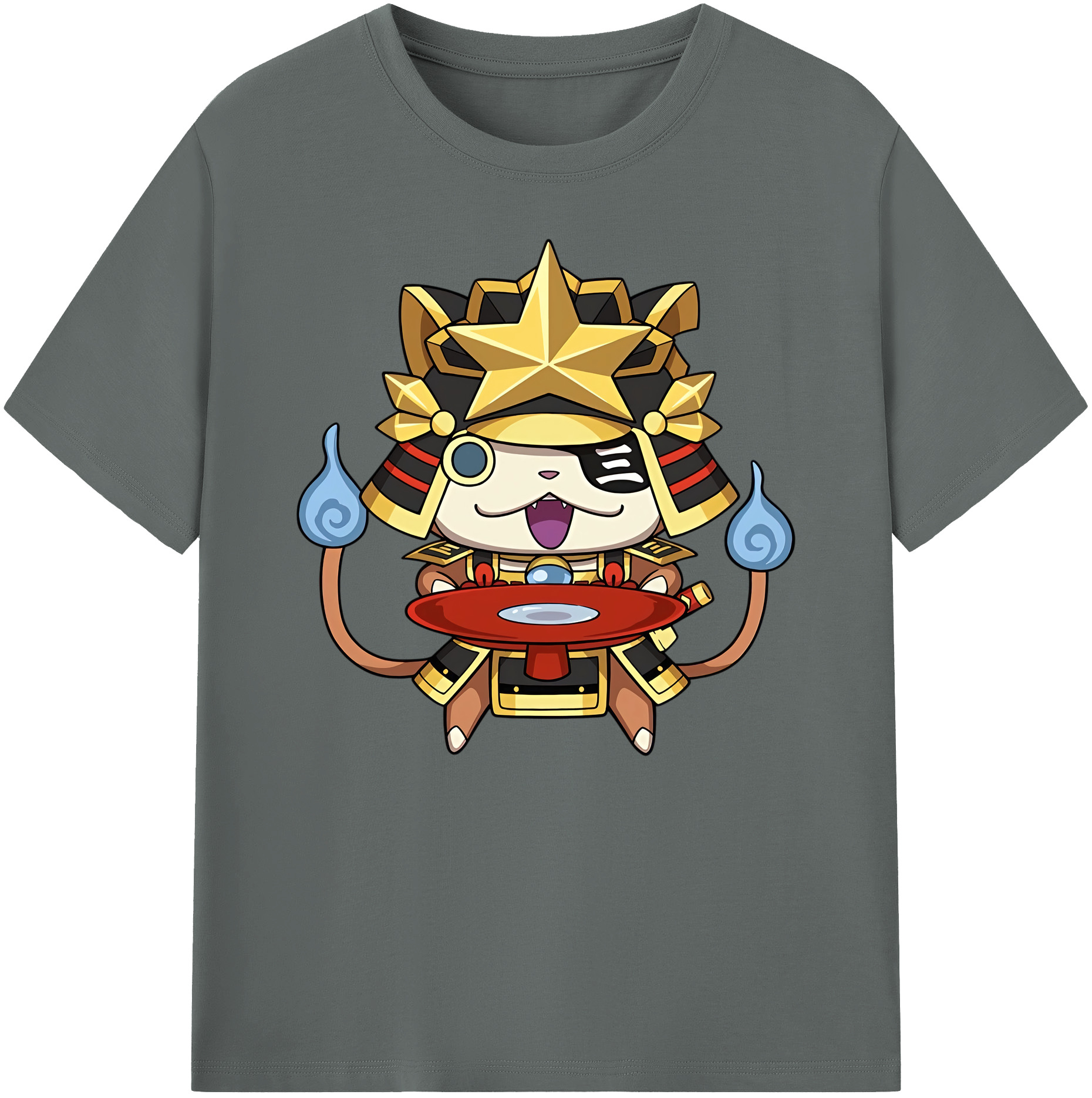 （画像用） 妖怪ウォッチ Yo-kai Watch 綿100％ メンズ半袖Tシャツ｜肌触りやわらか＆通気性